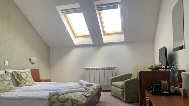 Room, 1 Bedroom, Balcony, City View | Living area - Room-granat Double Room 2- Next to Gondo (Bansko)