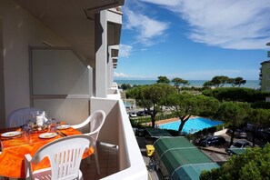 Apartment, 1 Bedroom, Balcony, Ocean View | Balcony