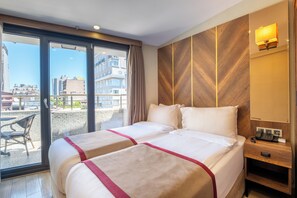 City Twin Room, Terrace, City View