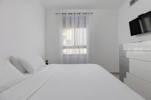 Familienapartment, 2 Schlafzimmer, Balkon, Stadtblick