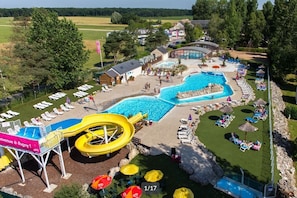 Piscine couverte, piscine extérieure