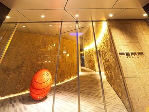 Entrée de l’hébergement