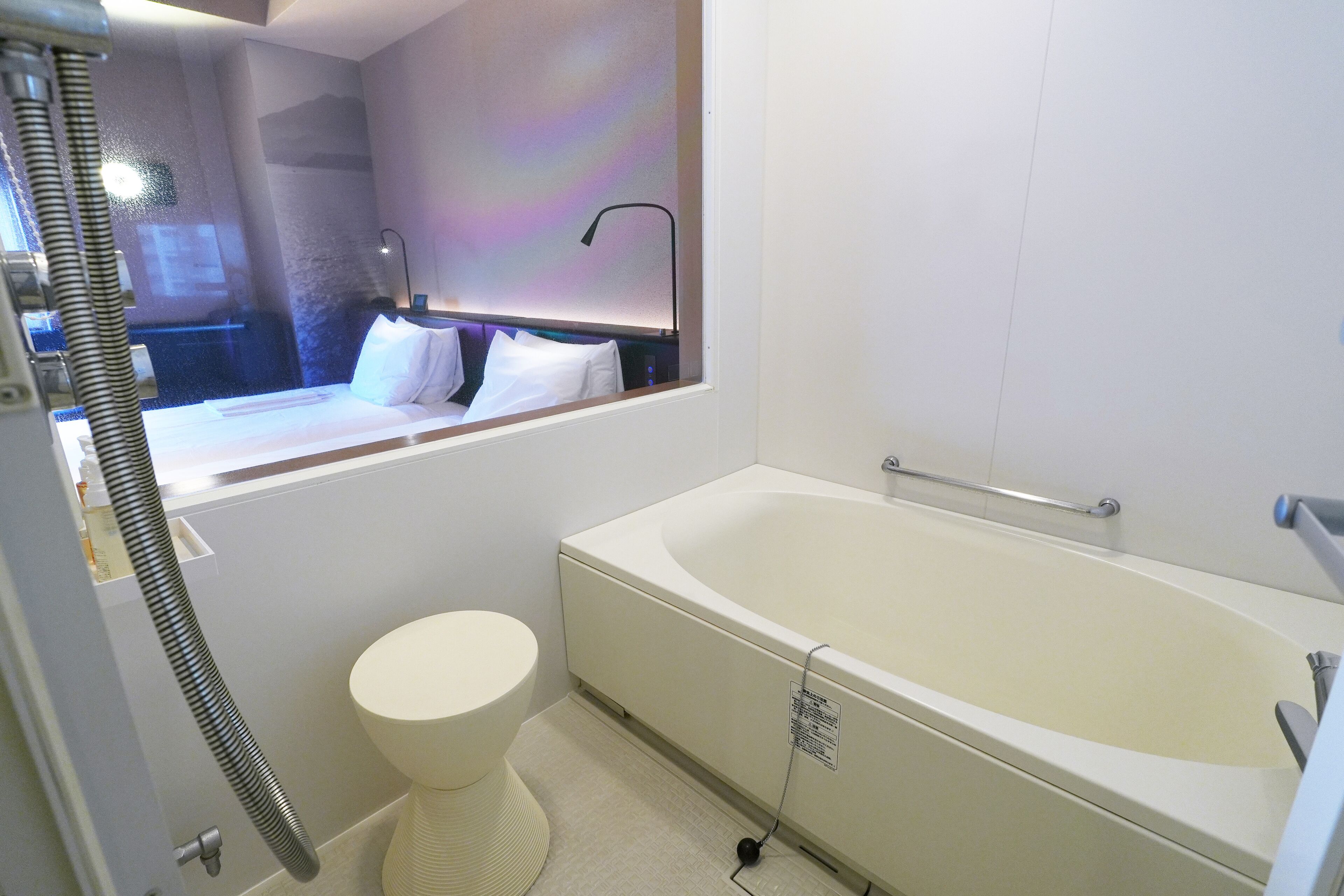 twin c, 25 square meter(110x200 2 beds) | bathroom | free toiletries, hair dryer, slippers, electronic bidet