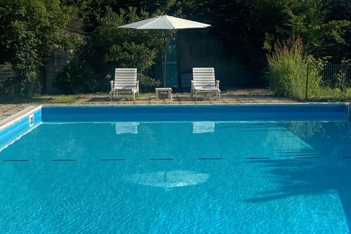 Le Patio près de Bergamo avec piscine d'été