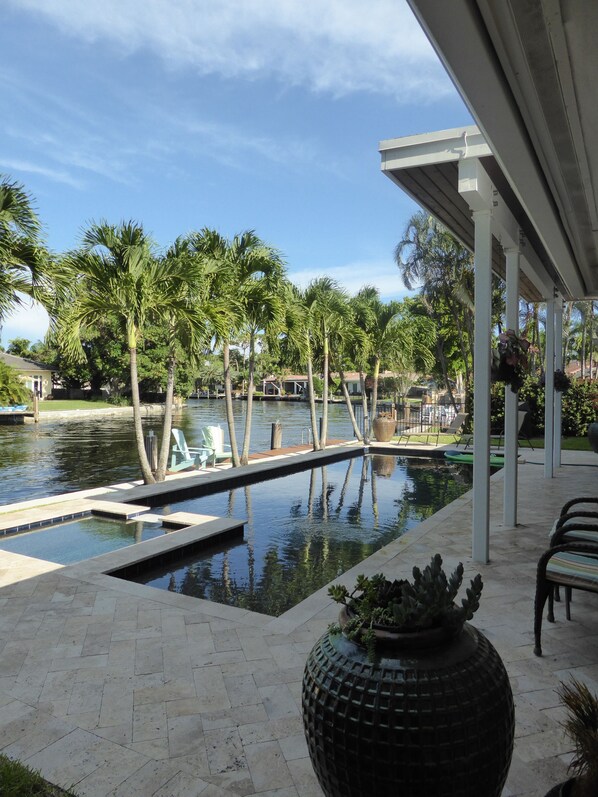 Außenpool, beheizter Pool