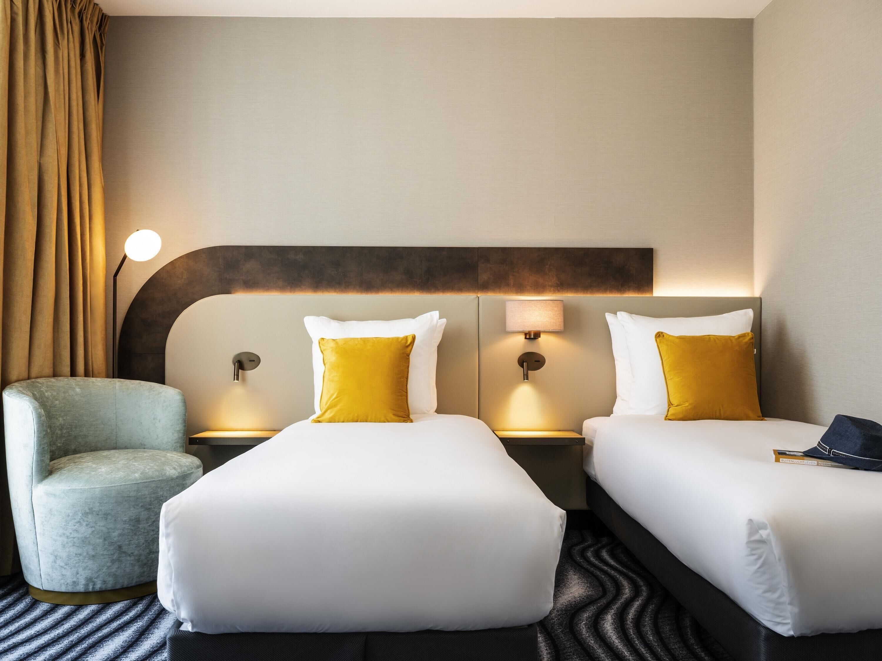 superior room, multiple beds | minibar, in-room safe, desk, laptop workspace