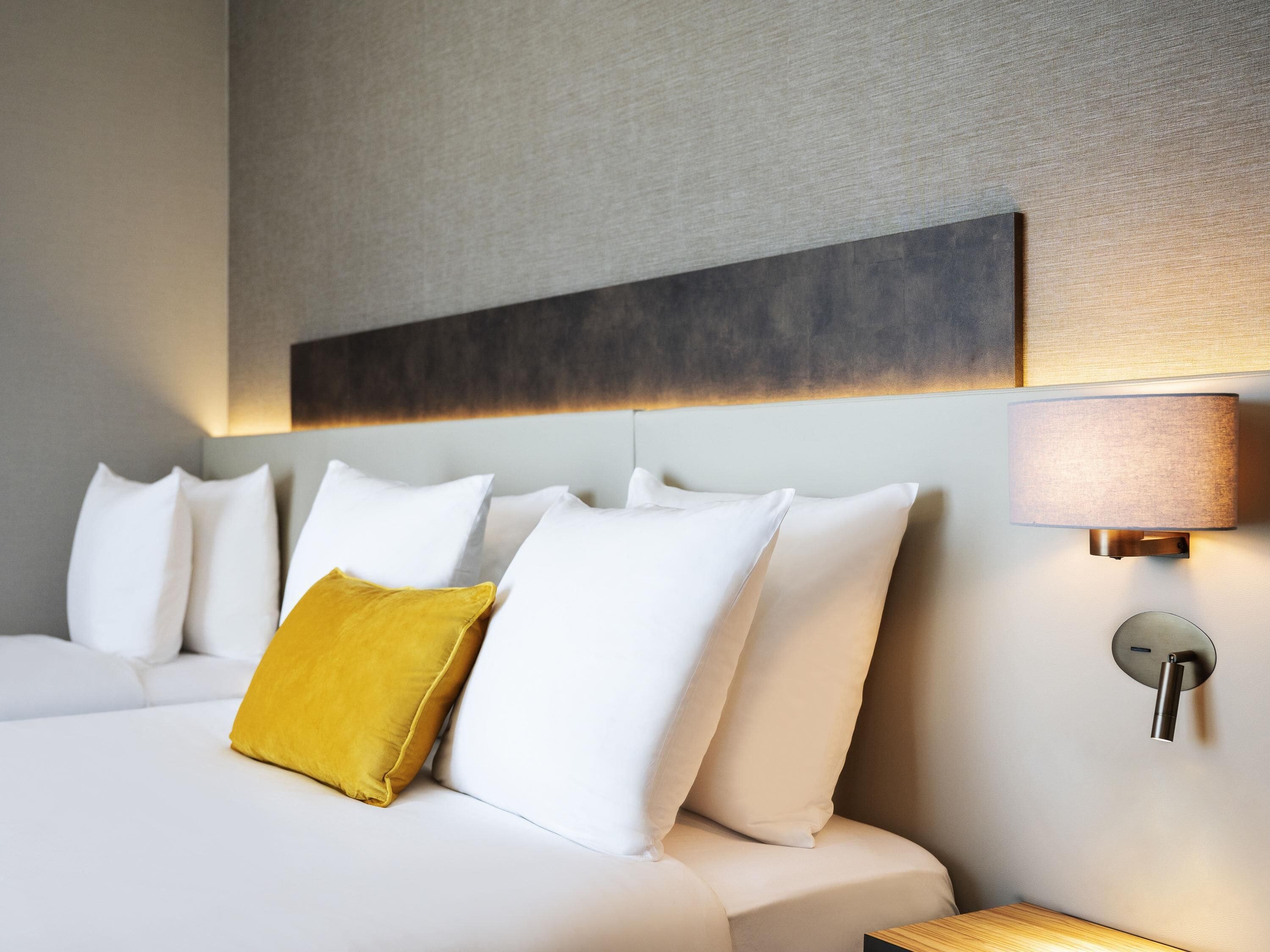 superior room, multiple beds | minibar, in-room safe, desk, laptop workspace