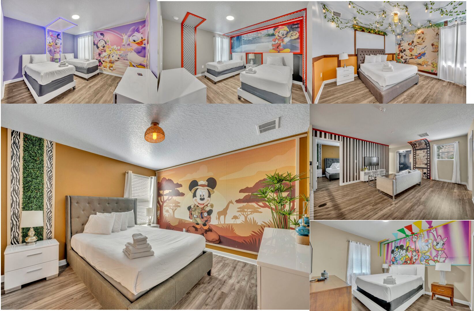 Luxury Villa Mickey Theme 8 beds, 5 bath, 15 mins to Disney 