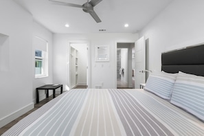 2 chambres, bureau, Wi-Fi gratuit, draps fournis