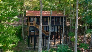 Ferienhaus, 2 Schlafzimmer, Bergblick | Aussenbereich