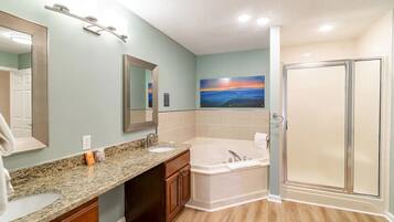 Ensemble douche/baignoire, baignoire Ă jets