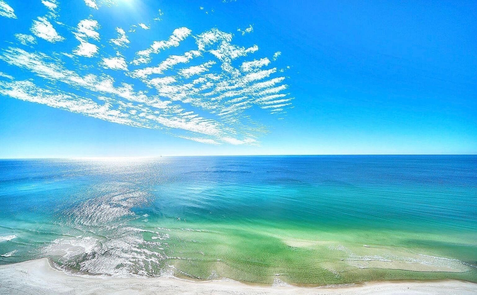 On the beach, beach towels