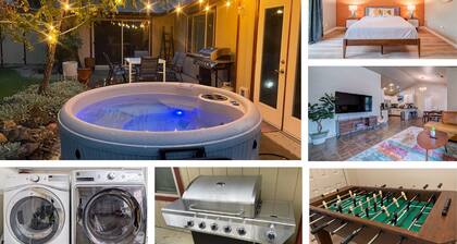🏡 *NEW* The Artsy Abode ✨ Hot Tub ♨️ BBQ 🍖Foosball ⚽️