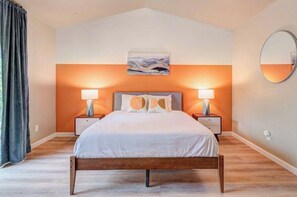 4 habitaciones, escritorio, wifi gratis y ropa de cama