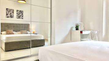 2 Schlafzimmer, Schreibtisch, Bügeleisen/Bügelbrett, kostenloses WLAN