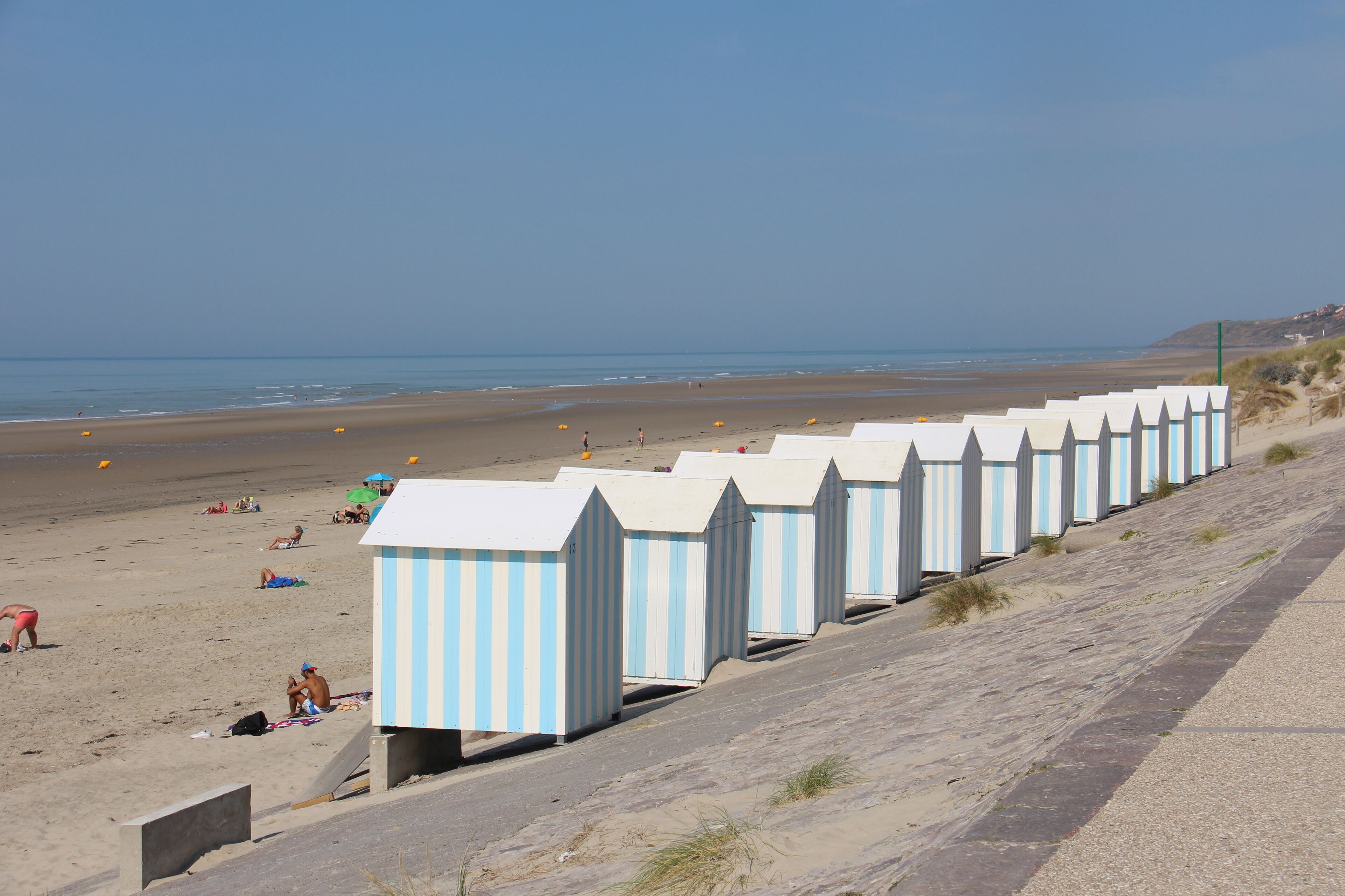 Beach nearby, sun-loungers