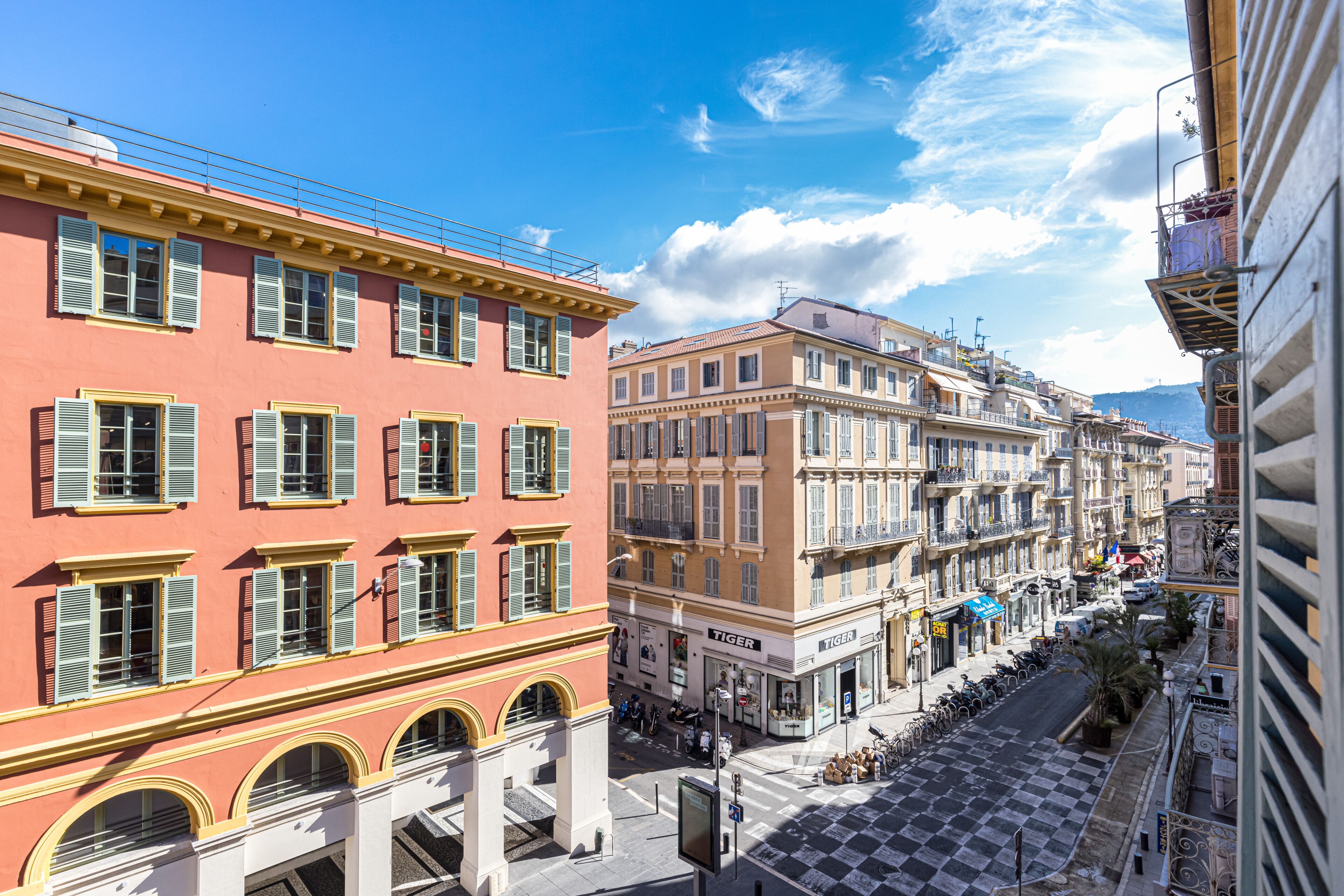 Vue depuis l’hébergement