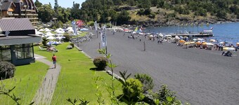 Excelente Departamento equipado, seguro, ubicado dentro recinto Gran Hotel Pucon