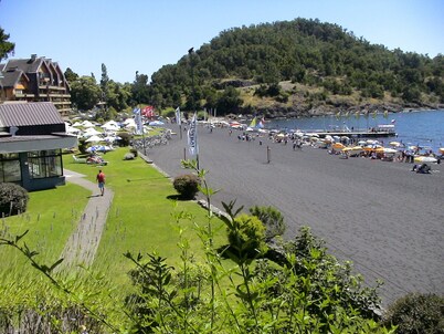 Excelente Departamento equipado, seguro, ubicado dentro recinto Gran Hotel Pucon