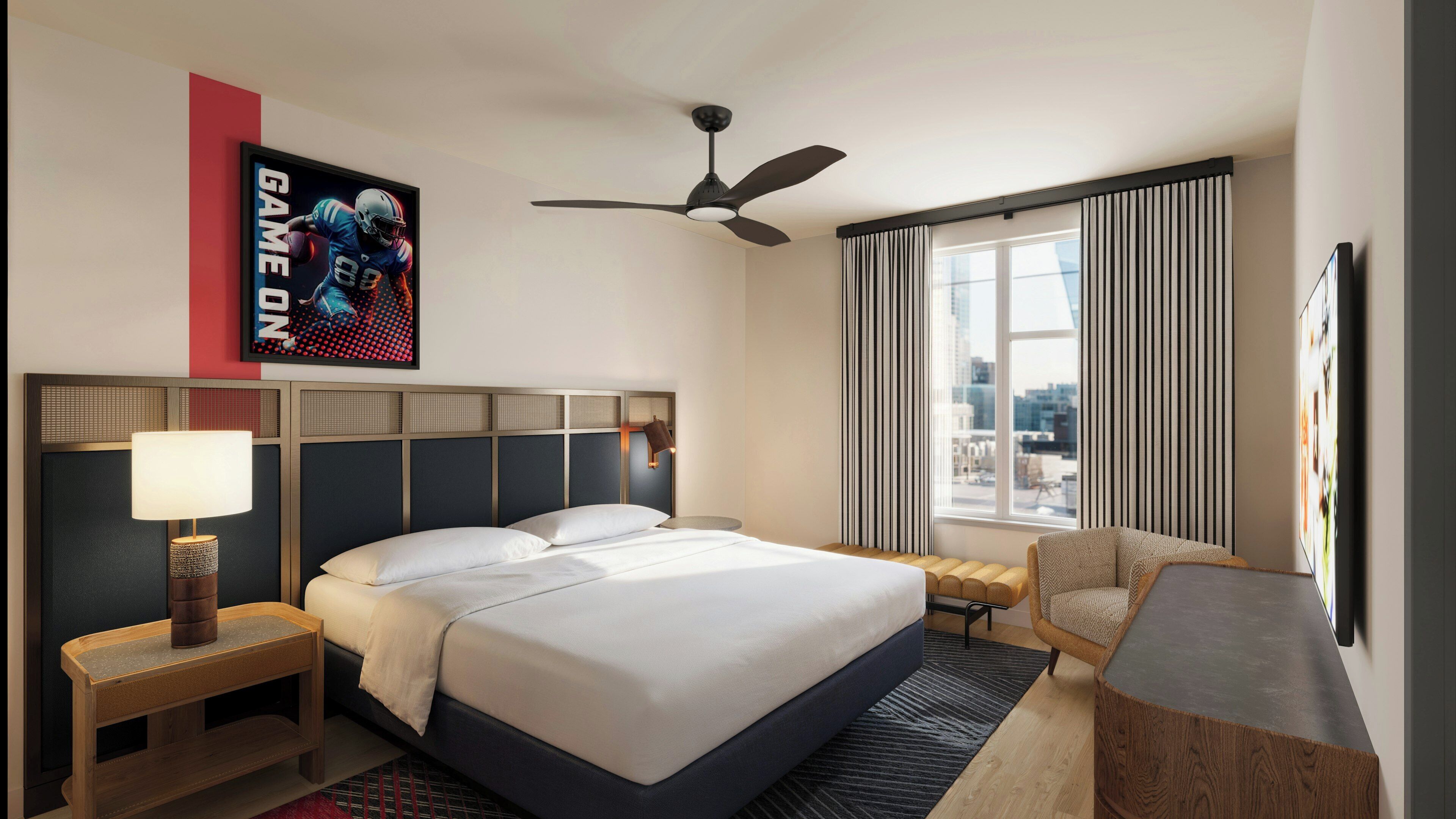 Iron/ironing board, free WiFi, bed sheets