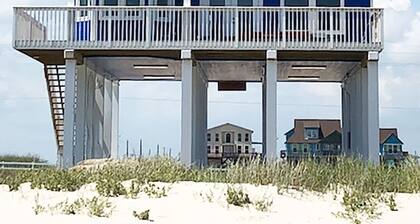 Right on the Beach