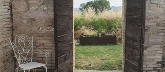 The pigsty in the valley of Assisi