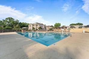 Indoor pool, a heated pool