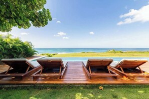 Outdoor pool - Luxury oceanfront villa, infinity pool + housekeeping & concierge included. (Los Pargos)