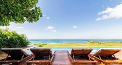 Luxury oceanfront villa, infinity pool + housekeeping & concierge included.