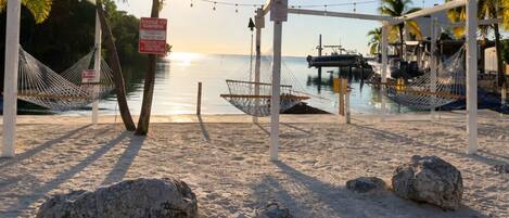 Sun loungers, beach towels