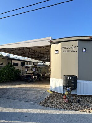 Overnattingsstedets uteområder