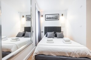 1 Schlafzimmer, kostenloses WLAN, Bettwäsche