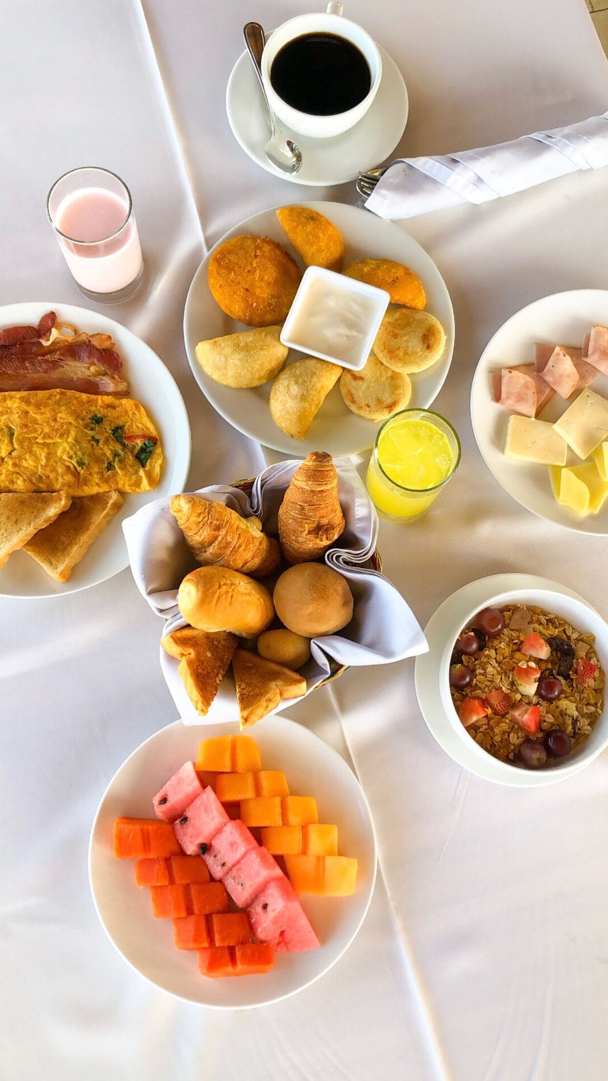 Desayuno bufé gratuito y diario