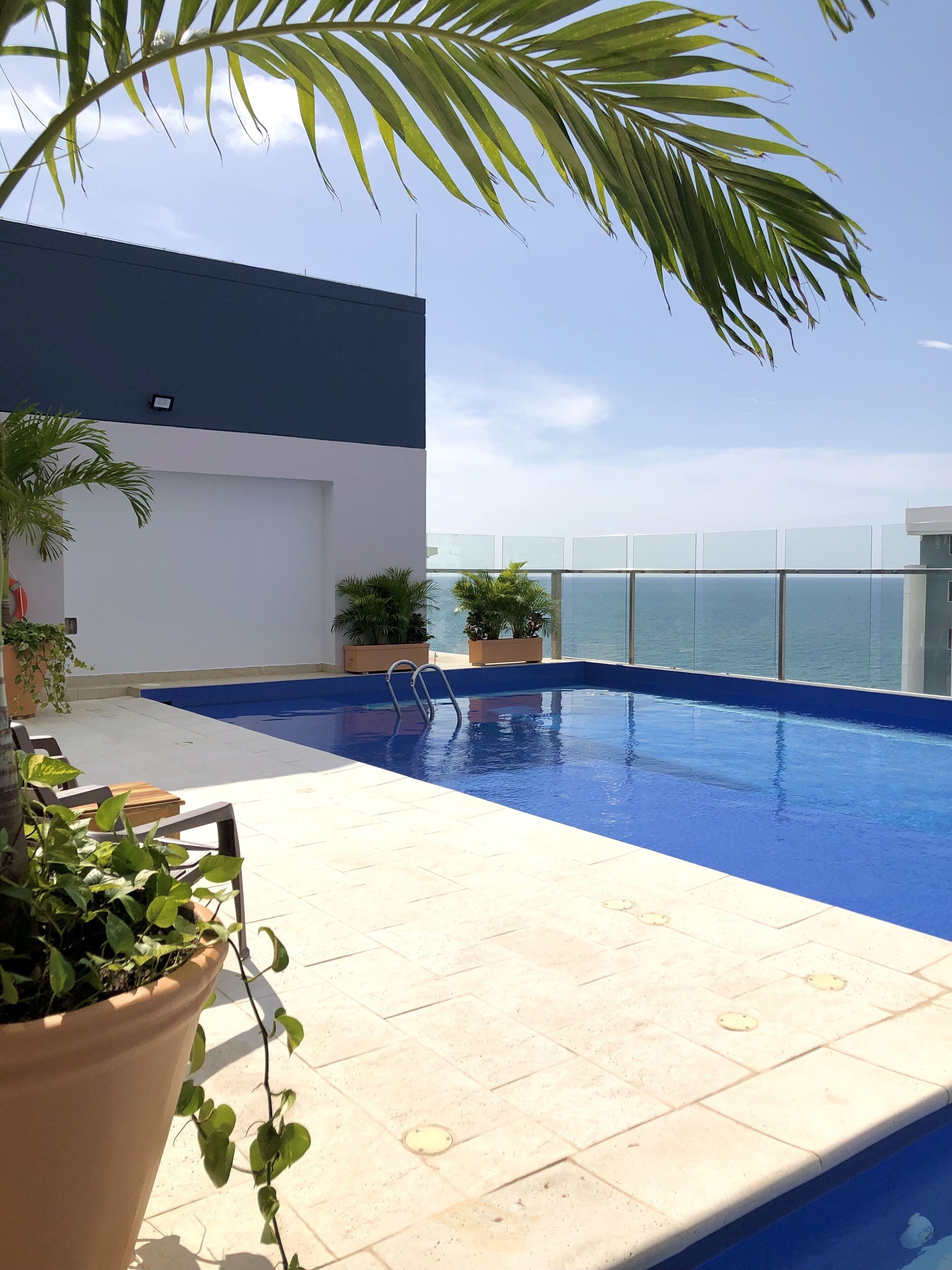 Seasonal outdoor pool