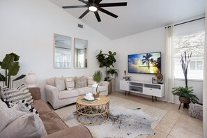 Smart TV, books, offices