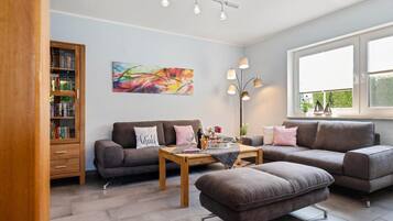 TV, DVD-spiller og stereoanlegg