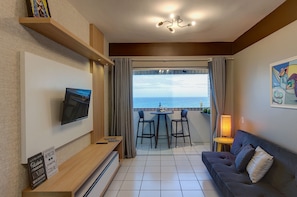 Apartamento econômico | Área de estar