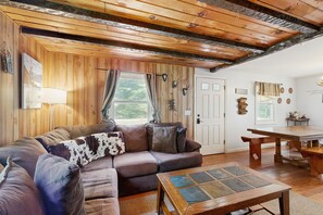 TV, foosball, books - Dog-Friendly Cottage w/Free WiFi, Kayak, Firepit, and Wood Stove (Ossipee)