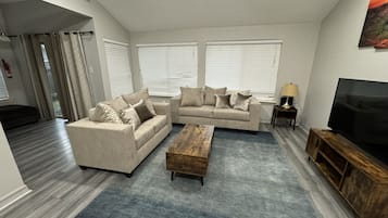 Smart TV, books, offices