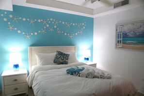 2 bedrooms, desk, iron/ironing board, free WiFi