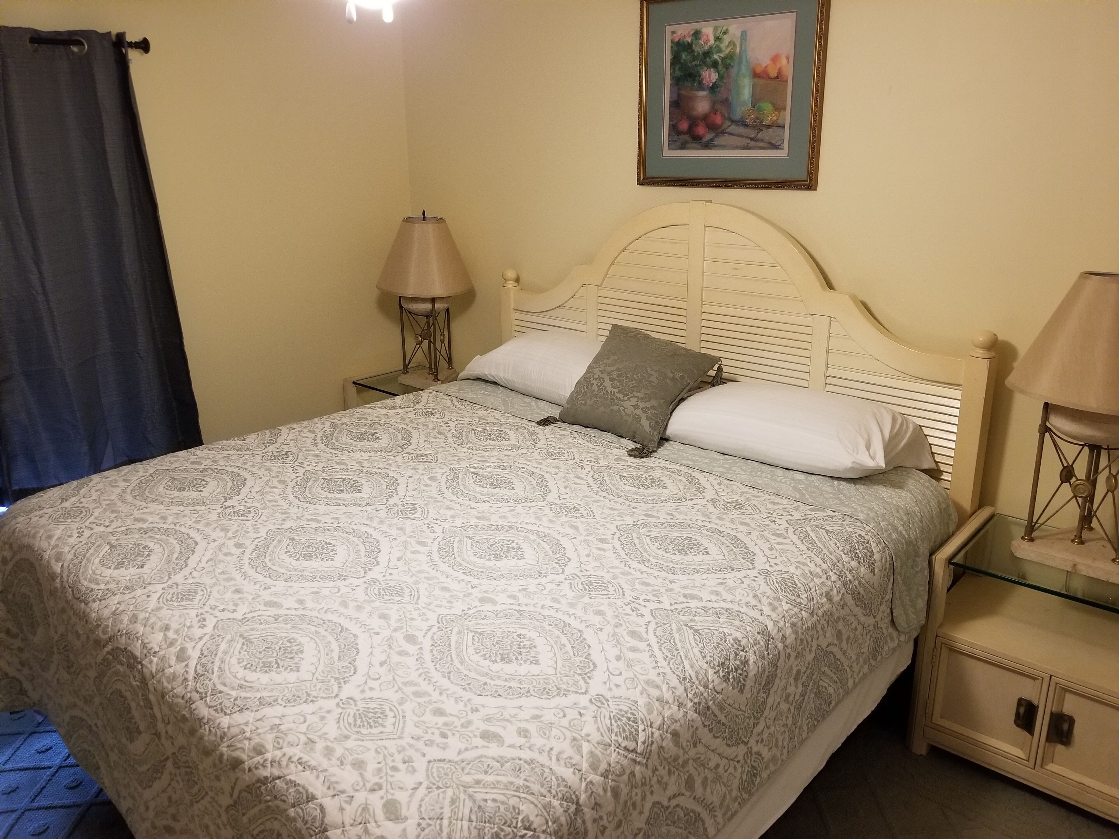 2 slaapkamers, een strijkplank/strijkijzer, gratis wifi, beddengoed