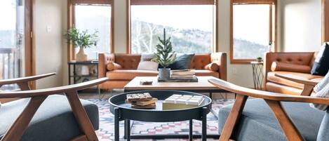 Televisión, chimenea