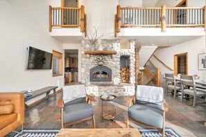 تلفزيون، مدفأة