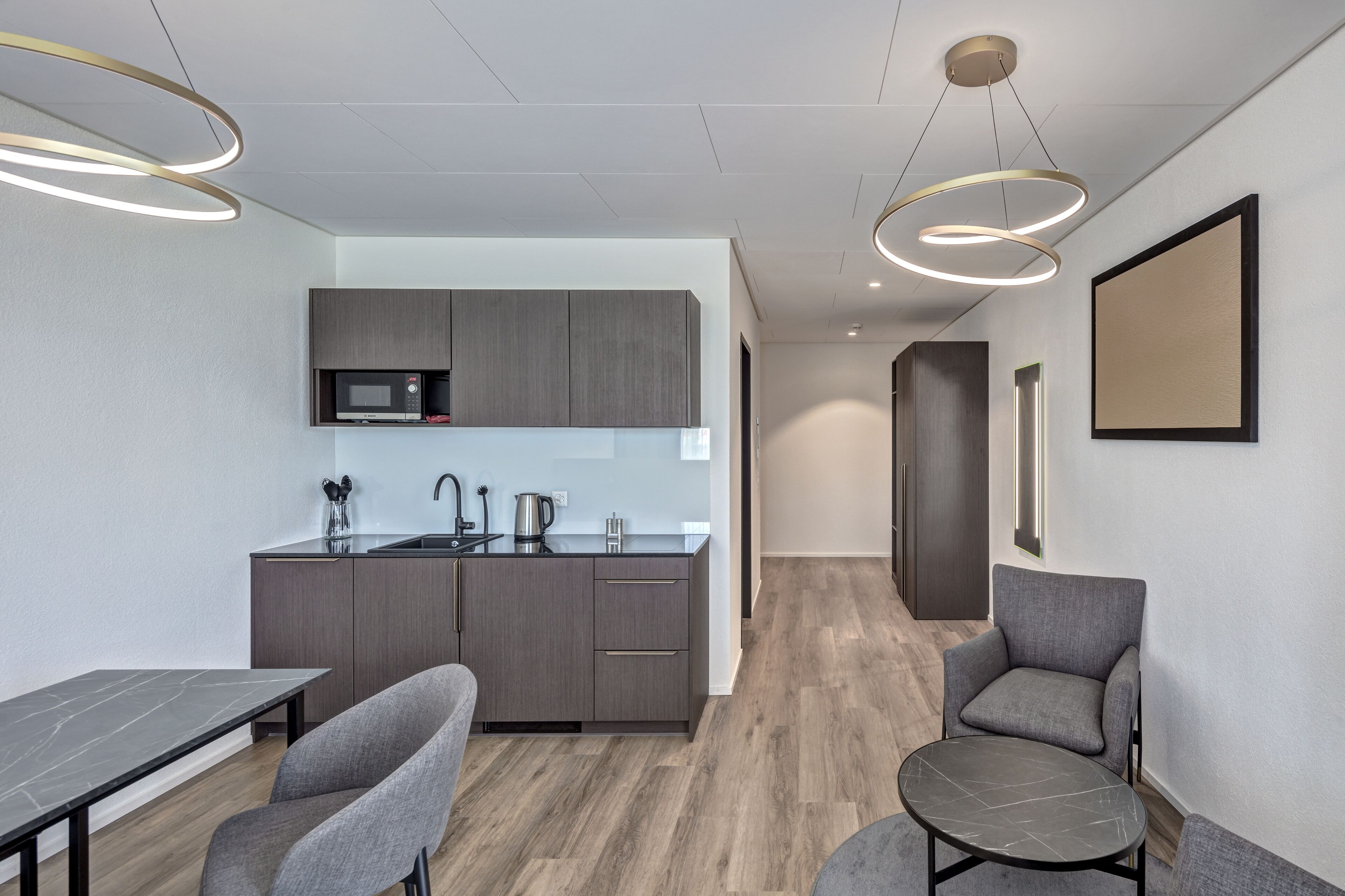 Comfort Apartment | 1 slaapkamer, luxe beddengoed, een kluis op de kamer, een bureau