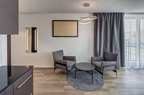 Comfort Apartment | 1 quarto, roupas de cama premium, cofres nos quartos, escrivaninha