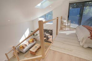 1 dormitorio, cuna de viaje, wifi gratis y ropa de cama