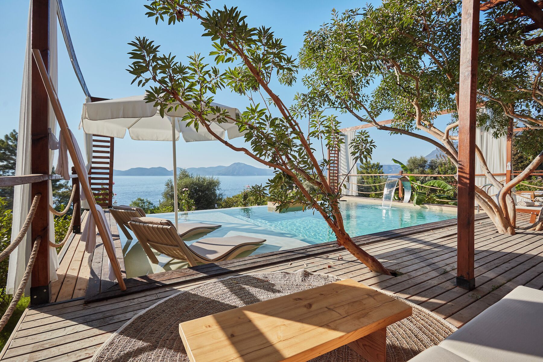 Cedrus Wood House | Blick auf das Wasser