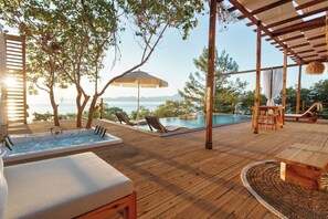 Penthouse Red Plus | Terrace/patio - Lov Faralya (+16 Adults Only) (Fethiye)