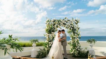 Espace mariage en plein air