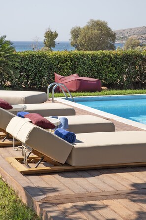 Superior Villa, 5 Bedrooms, Sea View | Beach/ocean view - Villa Terra Mare (Vari-Voula-Vouliagmeni)
